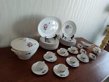 Lunéville K&G - Tafelservies (43) - verloopt - Aardewerk, Antiek en Kunst