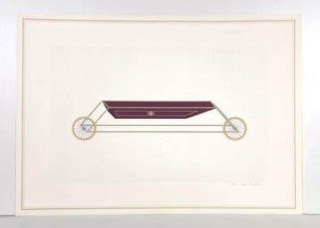 Gianni Piacentino (1945) - Vehicle sculptures. Wall
