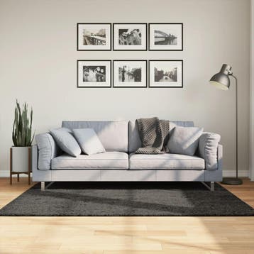 vidaXL Vloerkleed ISTAN hoogpolig glanzend 120x170 cm, Huis en Inrichting, Verzenden, Nieuw