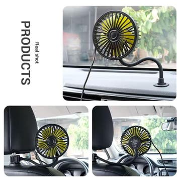 Auto Ventilator - 2 Bevestigingsmethodes -  Flexibele Auto, Verzenden