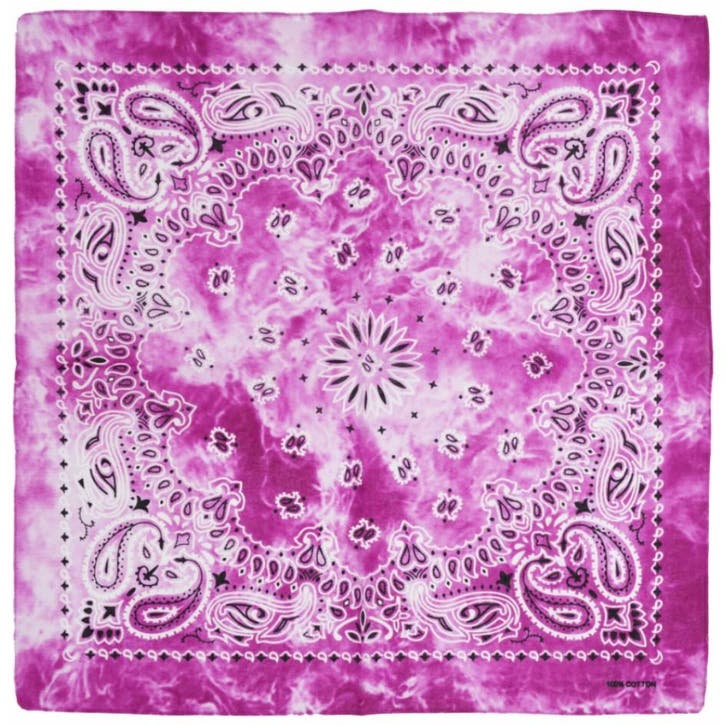 Fako Fashion - Paisley Bandana - Tie Dye - Acid Wash -, Kleding | Heren, Mutsen, Sjaals en Handschoenen, Verzenden