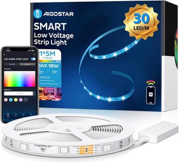 Led strip - Ledstrip - 5 meter - RGB - Aigostar, Verzenden