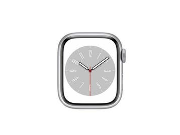 Apple Watch Series 9 - 45mm - Aluminium - Zilver - GPS, Handtassen en Accessoires, Smartwatches, Verzenden, Zo goed als nieuw