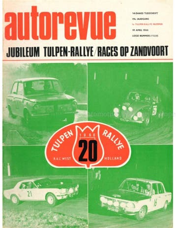 1968 AUTO REVUE MAGAZINE 08 NEDERLANDS, Nieuw