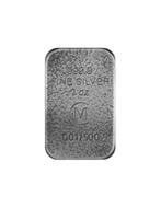 Monde. Silver bar ND White Horse, 2 Oz (.999)