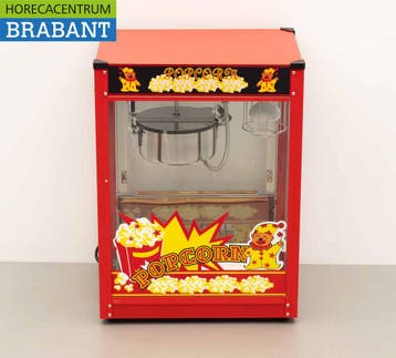 HCB Machine à pop-corn Machine à pop-corn rouge 230V, Verzenden