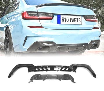 Diffuseur Pour Bmw G20 G28 19- Look M-Tech Carbone, Verzenden