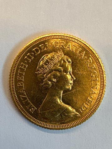 Verenigd Koninkrijk. Elizabeth II. Sovereign 1974