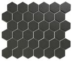 Wand & Vloer Mozaïek Tegels Factory Hexagon Keramiek Zwar.., Doe-het-zelf en Bouw, Tegels, Keramiek, Nieuw, Ophalen of Verzenden