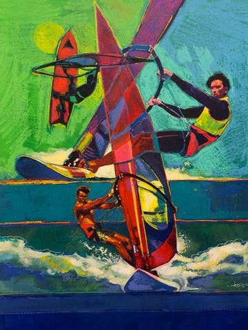 Carlos Enrique Lencinas (1937-2018) - Windsurf