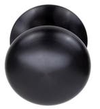Voordeurknop BASIC LB65V Vast op Rozet PVD Gunmetal, Ophalen of Verzenden, Nieuw