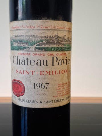 1967 Chateau Pavie - Saint-Émilion 1er Grand Cru Classé B -
