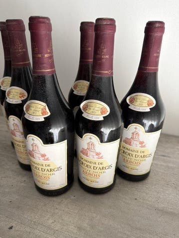 1999 Domaine de la Croix dArgis - Arbois - 6 Bouteilles, Verzamelen, Wijnen, Nieuw