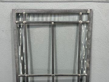 Glas-in-loodraam - 1960-1970 - geometrische compositie