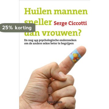 Huilen mannen sneller dan vrouwen? 9789049100070 S. Ciccotti, Verzenden, S. Ciccotti