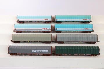 Jouef, Lima H0 - Wagon de marchandises pour trains, Nieuw
