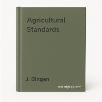Agricultural Standards 9781402039836 J. Bingen, Boeken, Verzenden, Gelezen, J. Bingen
