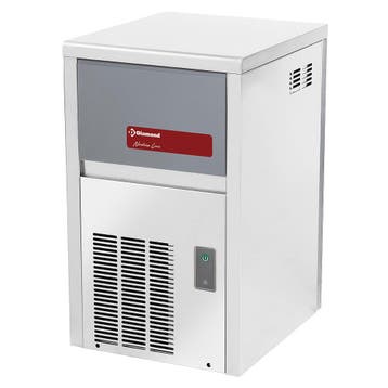 Volle ijsblokjesmachine 22 kg, met reserve - WATER, Verzenden