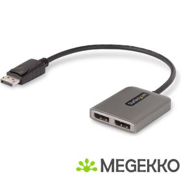 StarTech.com MST14DP122DP video kabel adapter 0,3 m DP - 2x, Verzenden