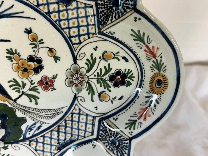 De Porceleyne Fles, Delft - G. P. A. Weemhoff - Bord -, Antiek en Kunst, Antiek | Glaswerk en Kristal