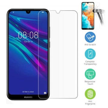 Huawei Y6 2019 Transparant TPU Hoesje + Screen Protector, Verzenden, Nieuw