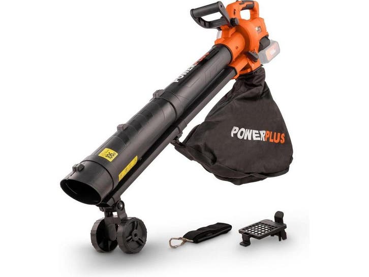 Powerplus POWDPG75270 - Accu Bladblazer - 40 V - 210 km/h, Tuin en Terras, Hand-tuingereedschap, Zo goed als nieuw, Verzenden