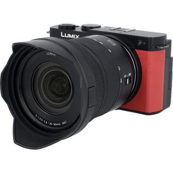 Panasonic Lumix S9 boîtier Rouge cramoisi + Lumix S 20-60mm, TV, Hi-fi & Vidéo, Appareils photo numériques, Ophalen of Verzenden