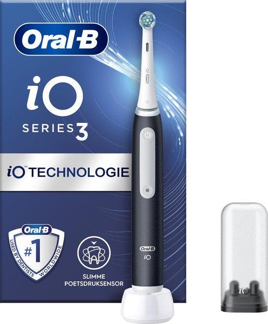 Elektrische Tandenborstel Oral-B iO 3N - Zwarte, Bijoux, Sacs & Beauté, Beauté | Parfums, Envoi
