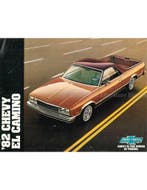 1982 CHEVROLET EL CAMINO BROCHURE ENGELS, Nieuw