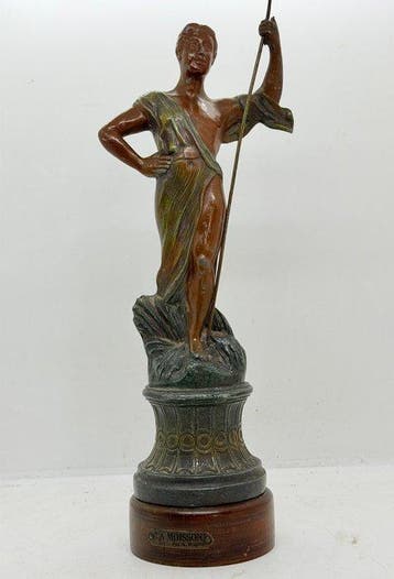 A. Rucho - sculptuur, La Moisson - 32 cm - Zinklegering