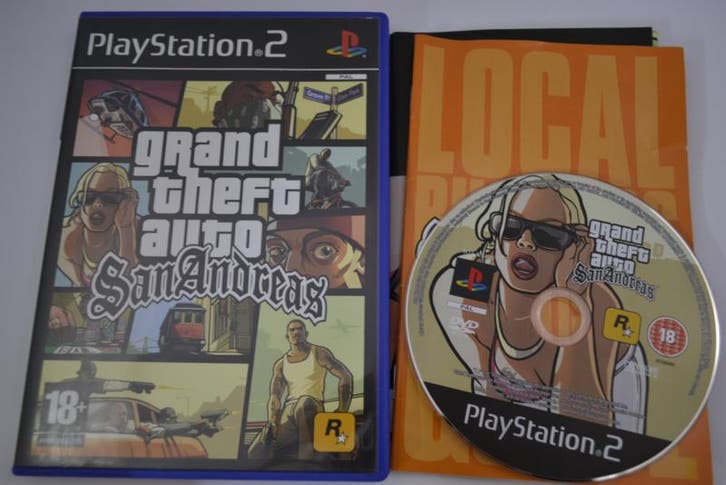 Grand Theft Auto - San Andreas (PS2 PAL), Games en Spelcomputers, Games | Sony PlayStation 2