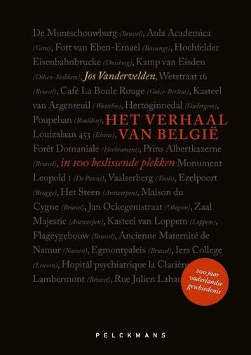 Het Verhaal Van België In 100 Beslissende Plekken | Nieuw, Verzenden, Jos Vandervelden