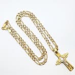 Ketting met hanger - 18 karaat Geel goud, Handtassen en Accessoires