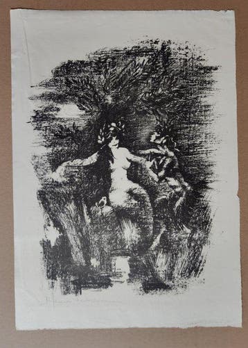 Ramon Neckelmann (1907–2000) - Faun und Nixe