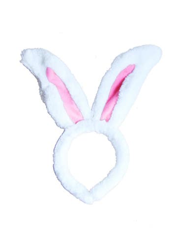 KIMU® Haarband Konijn Wit Diadeem Konijnenoren Oren Oortjes, Kleding | Dames, Ophalen of Verzenden, Nieuw