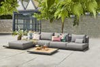 Suns Kota chaise loungebank XL light antraciet |, Jardin & Terrasse