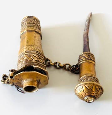 Objets religieux et spirituels - Indonésie - Mortier et