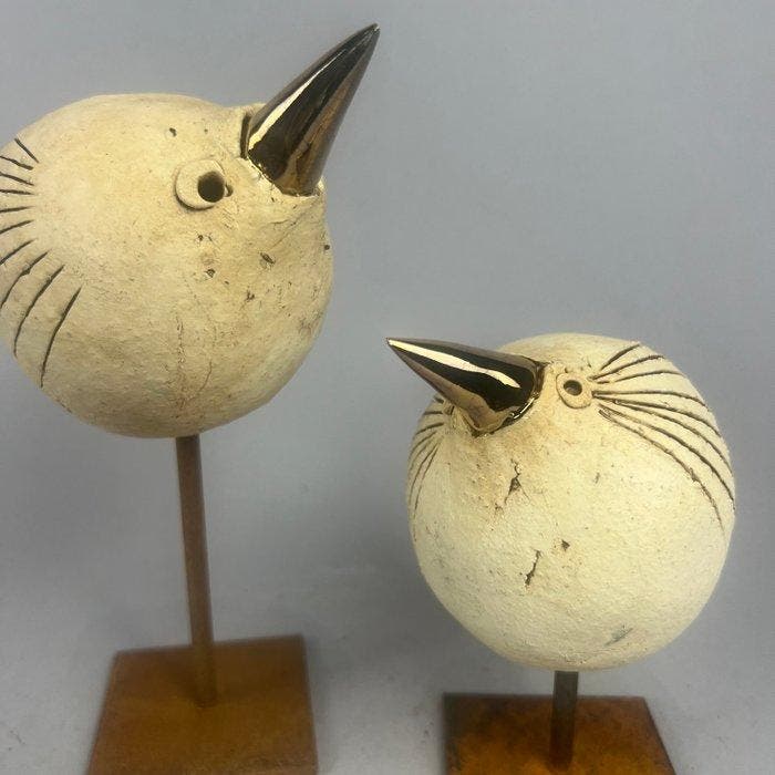 Ewa Budzowska - 2 BIRDS, Antiquités & Art, Art | Objets design