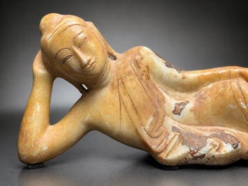 Bouddha - Mandalay - Late 19th c. - sculptuur -