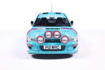 Solido 1:18 - Modelauto - Subaru Impreza WRC Belgacom P12