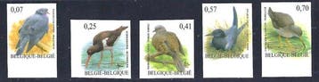 België 2002/2003 - Andre Buzin, vogels ongetand, Gestempeld