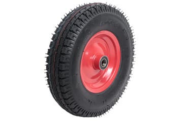 Heavy duty kruiwagenwiel - 4.00-8 - luchtband en stalen, Ophalen of Verzenden, Nieuw