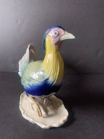 Karl Ens, Volkstedt - Figuur - Faisão em Porcelana Moldada -