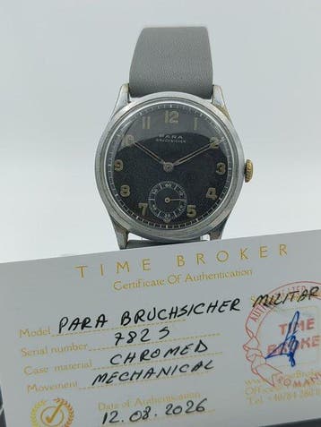 Para - Bruchsicher German Military - Zonder minimumprijs -, Handtassen en Accessoires, Horloges | Heren, Nieuw
