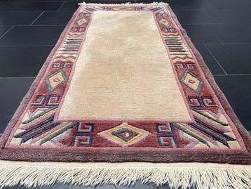Nepal - Tapis - 115 cm - 70 cm, Maison & Meubles, Ameublement | Tapis & Moquettes