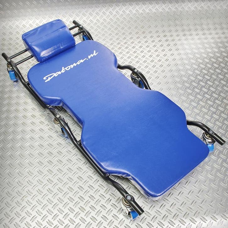 Datona Garage ligkar met extra comfort - Datona - Blauw, Doe-het-zelf en Bouw, Gereedschap | Handgereedschap, Ophalen of Verzenden