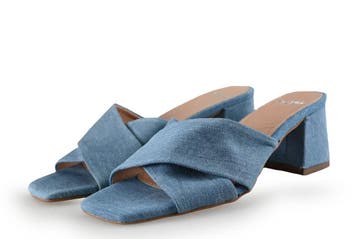Manfield Muiltjes in maat 37 Blauw, Verzenden