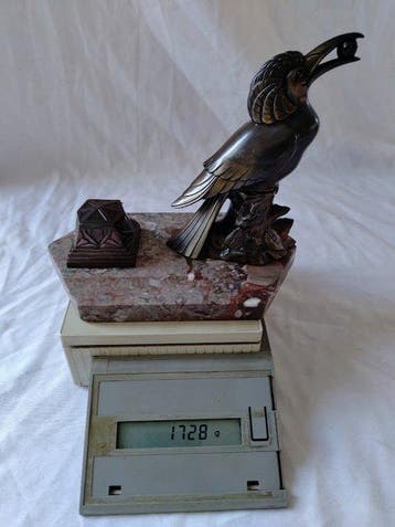 Inktpot - Encrier Art déco Modèle Déposé Numéroté 613 -