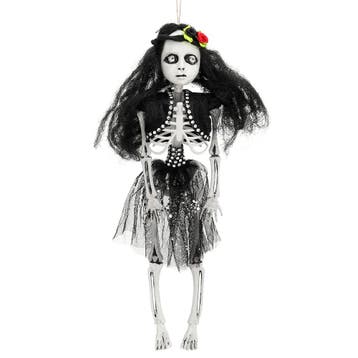 Halloween Hangdecoratie Skelet Danseres, Verzenden
