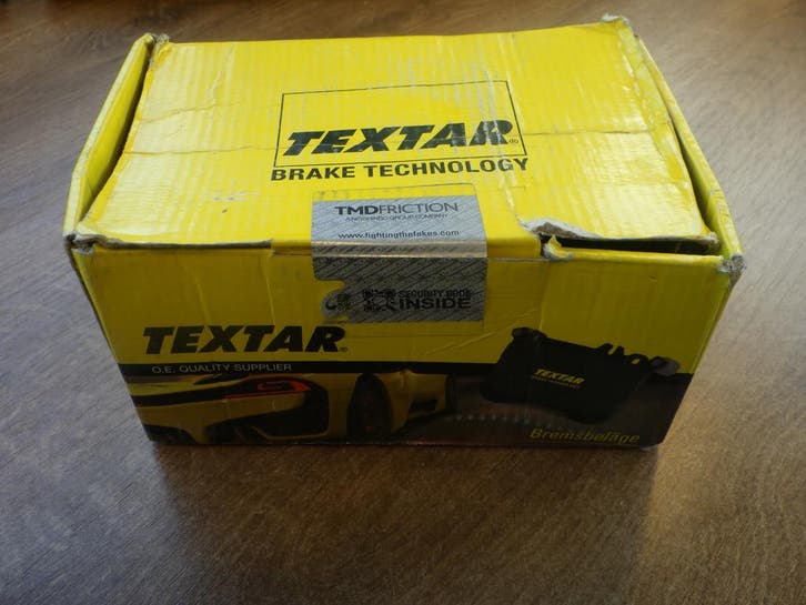 Textar 2517901 remblokken voorzijde, Auto-onderdelen, Remmen en Aandrijving, Gebruikt, Verzenden